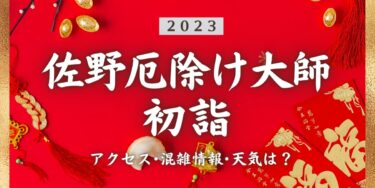 2023年佐野厄除け大師の初詣の混雑状況、アクセスは？いつまでに行く？屋台は？