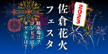 佐倉市民花火大会(佐倉花火フェスタ2023)を見られる場所は？穴場は？屋台や時間、交通情報の開催情報をチェック！