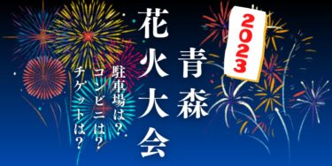 青森花火大会2023を見られる場所は？穴場は？屋台や時間、交通情報の開催情報をチェック！