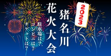 猪名川花火大会2023を見られる場所は？穴場は？屋台や時間、交通情報の開催情報をチェック！