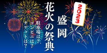 盛岡花火の祭典2023を見られる場所は？穴場は？屋台や時間、交通情報の開催情報をチェック！